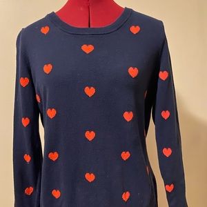 Heart patterned sweater GAP